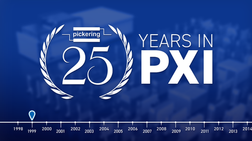 Celebrating 25 years in PXI