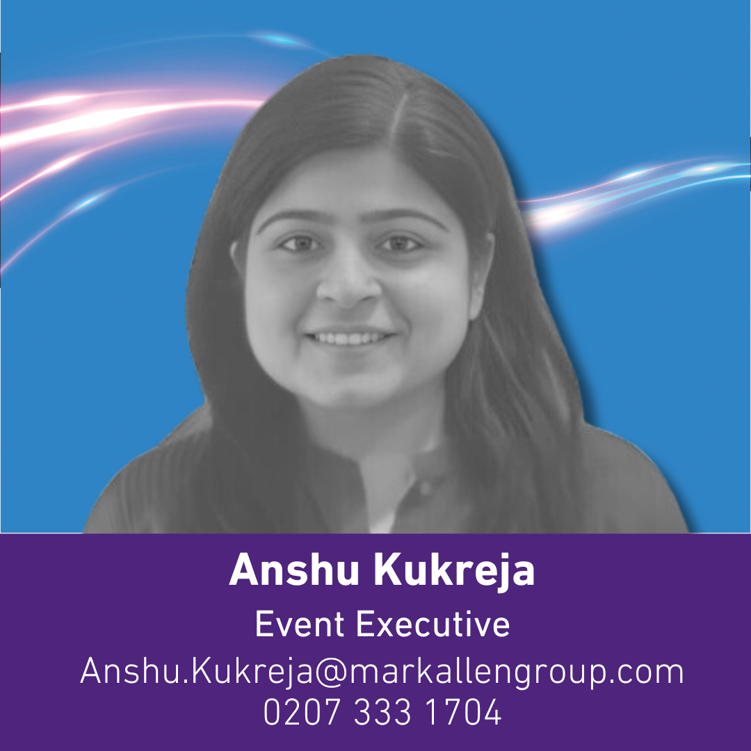 Anshu Kukreja | Event Executive 