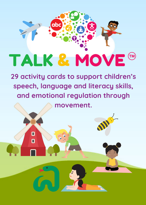Talk & Move cards