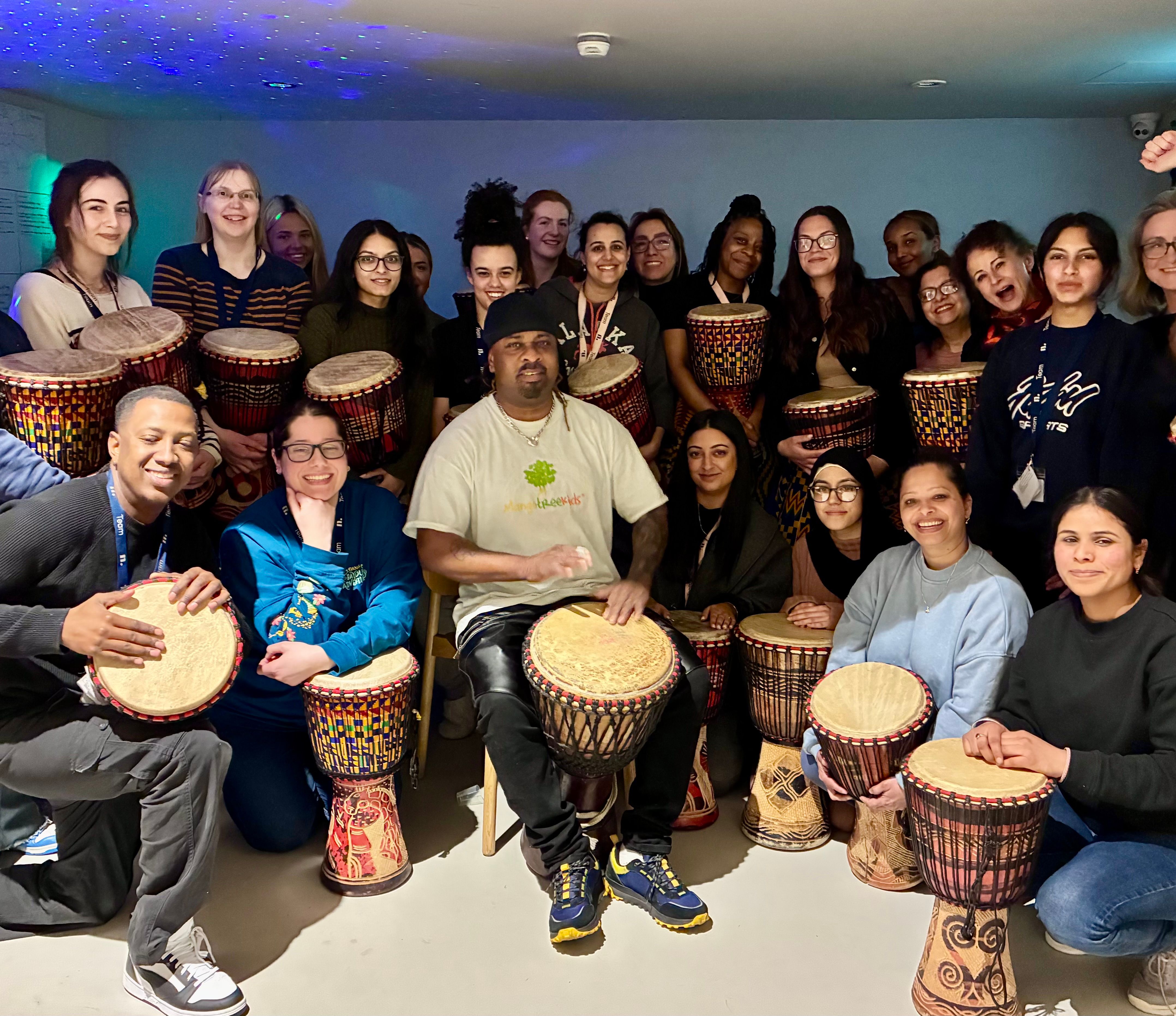 Beat The Stress - African Drumming For Staff