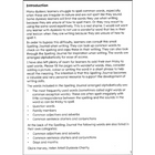 Spelling Journal