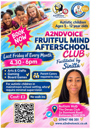 Fruitful Minds Afterschool Club with Sinitta