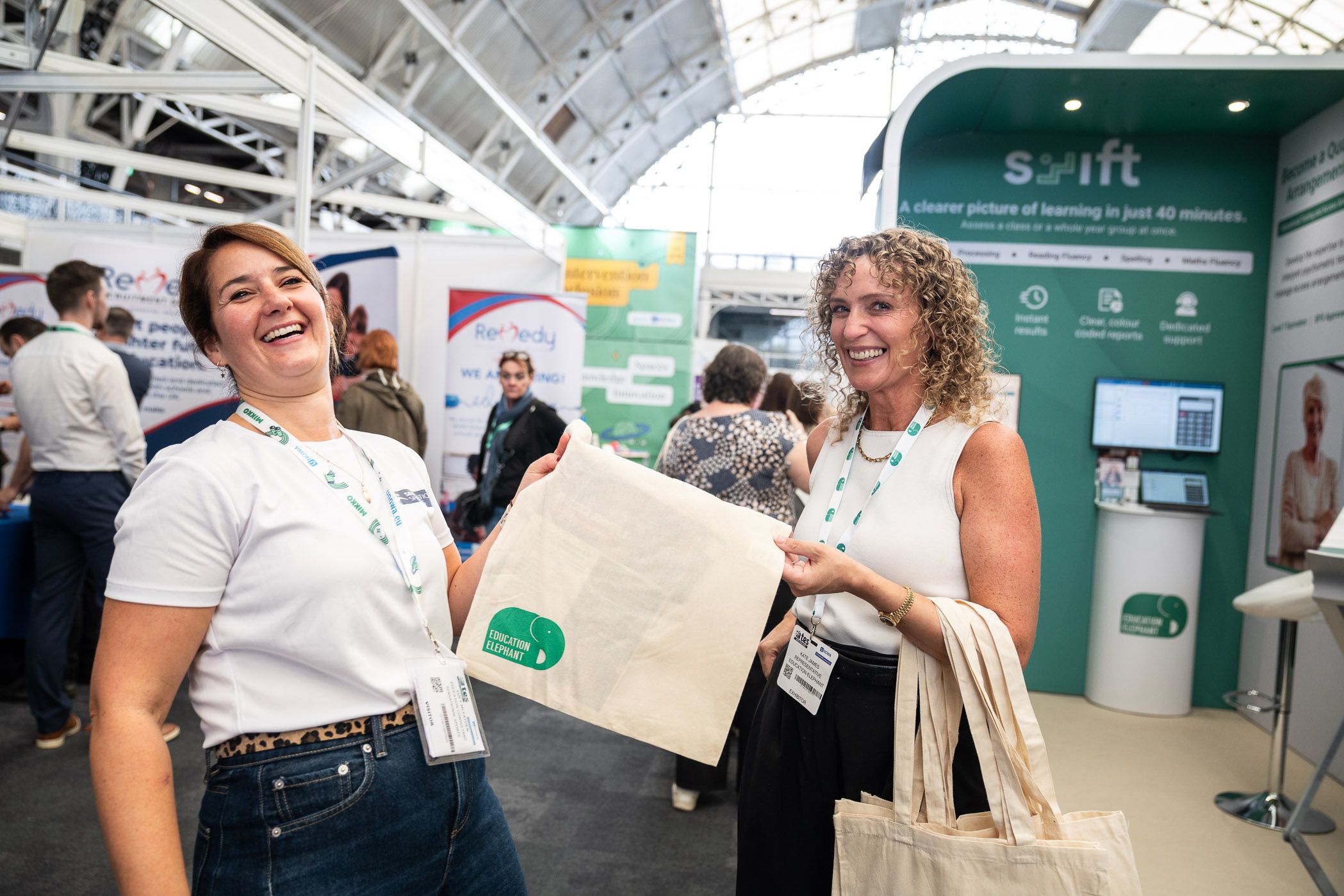 Tes SEND Show London exhibition floor