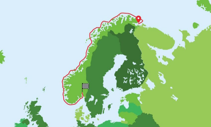 The Nordic Endeavor coastal route for 2026