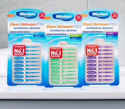 Wisdom Clean Between Pro Interdental Brushes