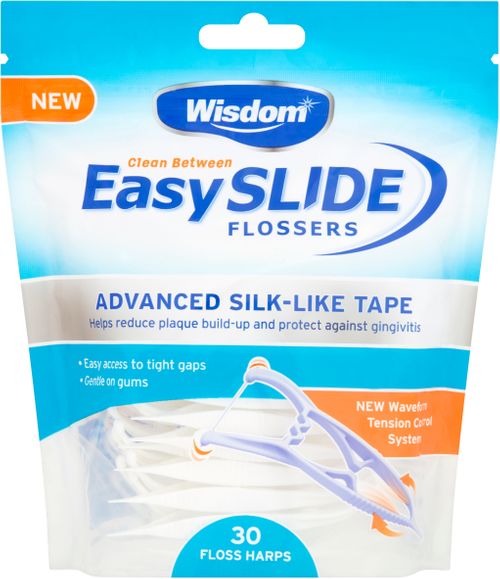 Wisdom Clean Between Easy Slide Flossers