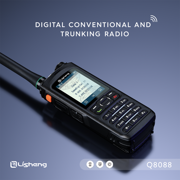 Q8088 DIGITAL TRUNKING PORTABLE RADIO