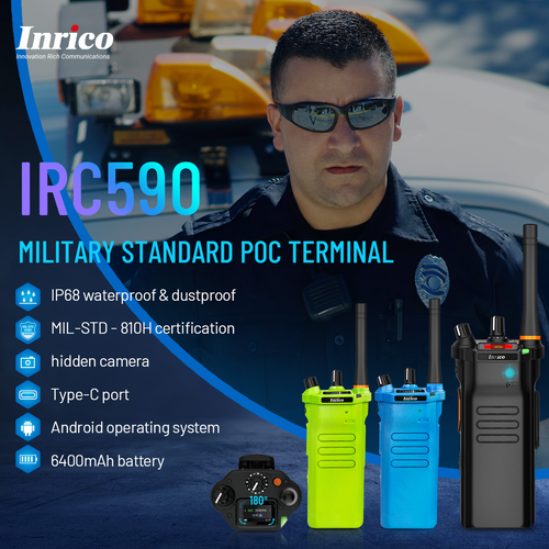 Military-grade Intelligent PoC Radio IRC590