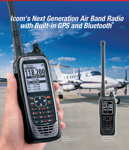 ICOM IC-A25NE/IC-A25CE Airband Radios