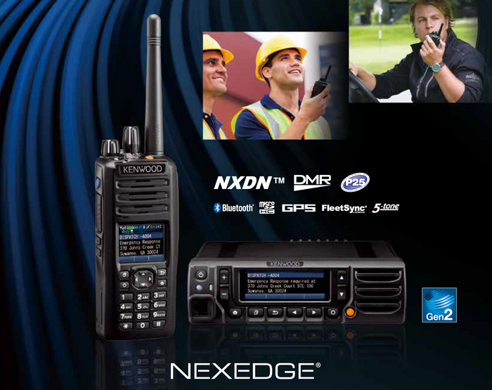 Kenwood NX5000 Multi-protocol Radios