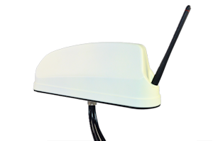 617-6000MHz Cell 4x4 MIMO, GPS, 6 Ports Low Profile Transport Antenna, 5G Ready, with Optional Rubber Duck Antenna for VHF, UHF or Other Bands