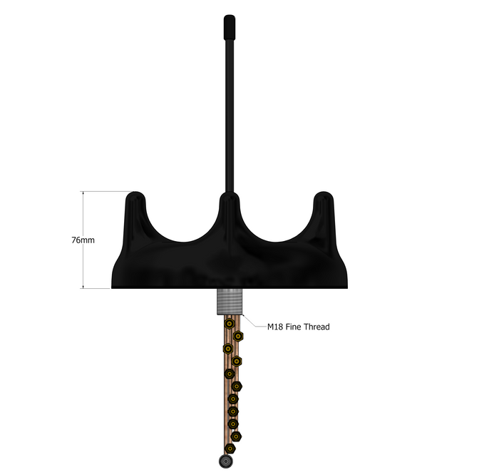 4G/5G ESN low profile multi-function MIMO antenna – The ‘Sandcastle’