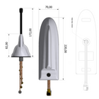 4G/5G ESN Multi-function Wideband MiMo OEM Sharkfin Antenna – The ‘Mallard’