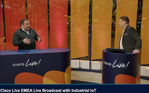 Cisco Live EMEA Live Broadcast with Industrial IoT