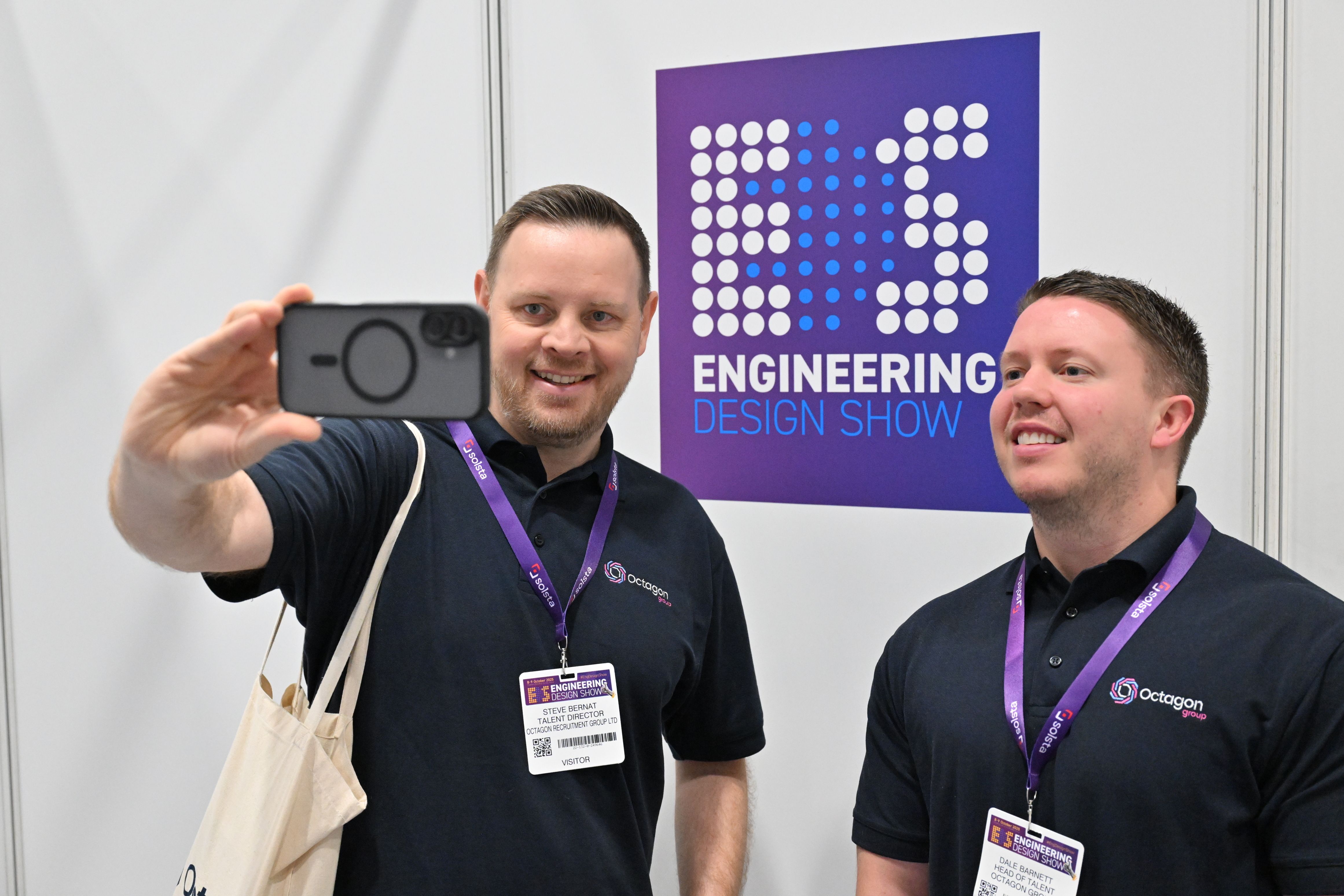 Visitors at the Engineering Design Show