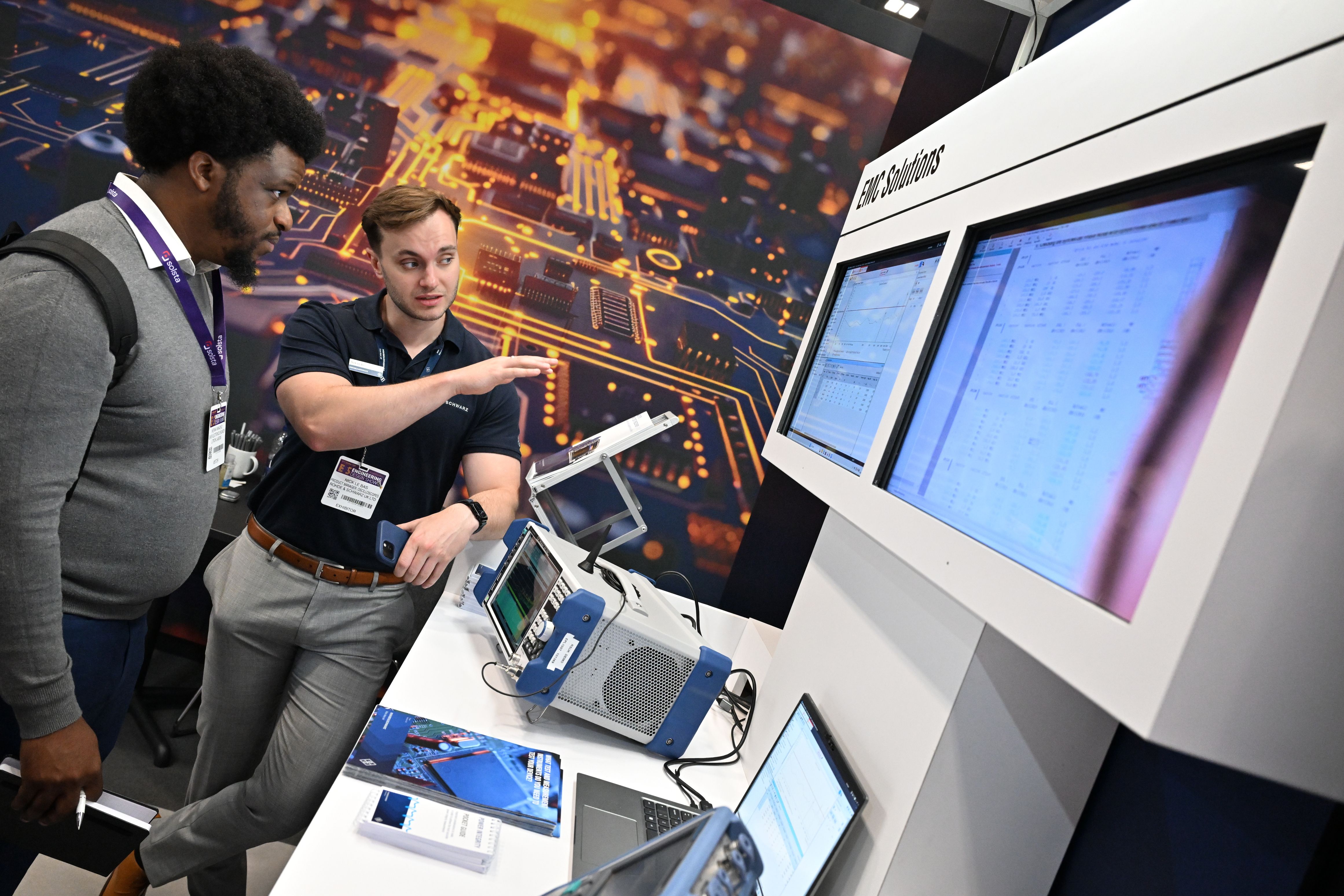 Exhibitors at the Engineering Design Show