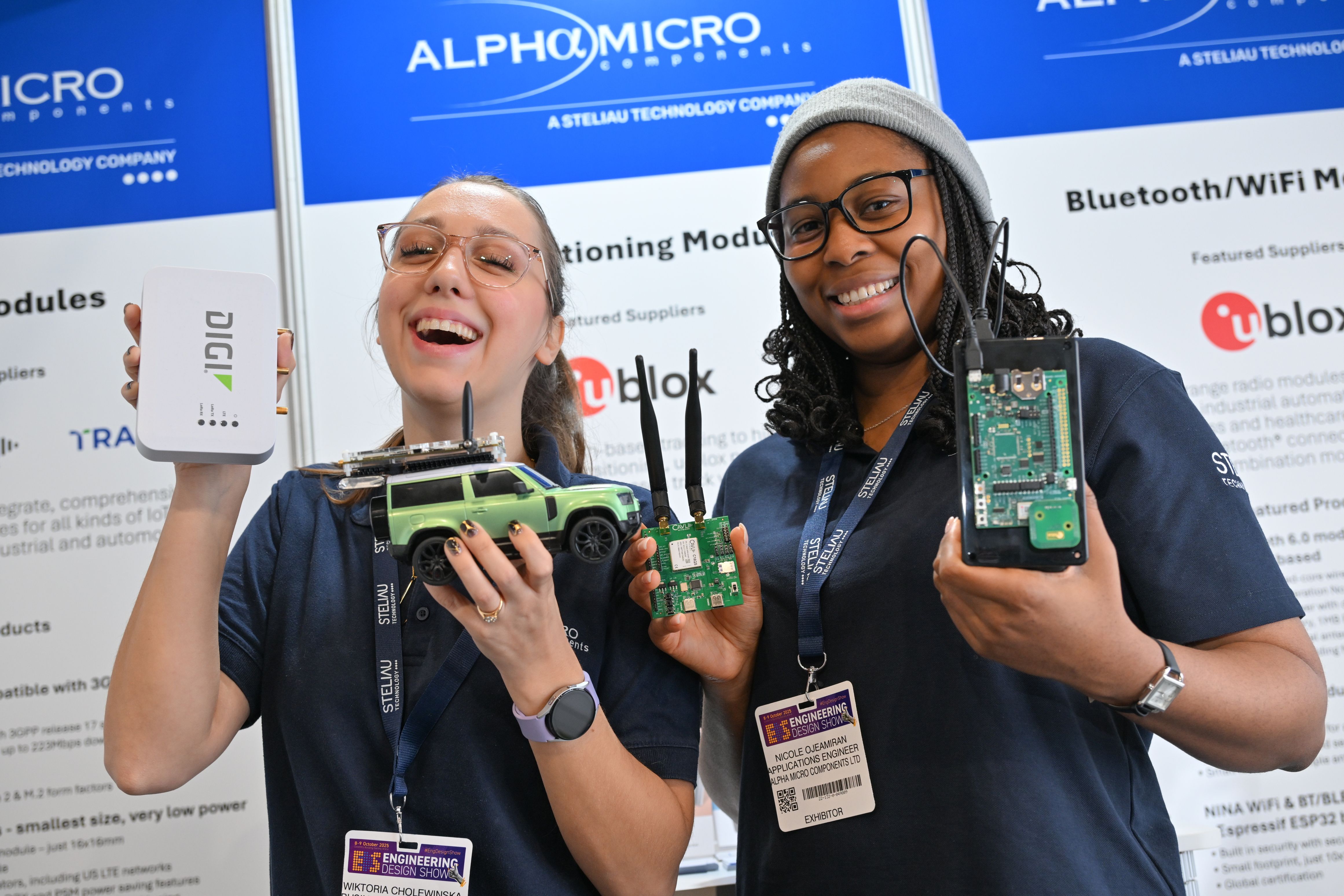 Visitors networking at the Engineering Design Show