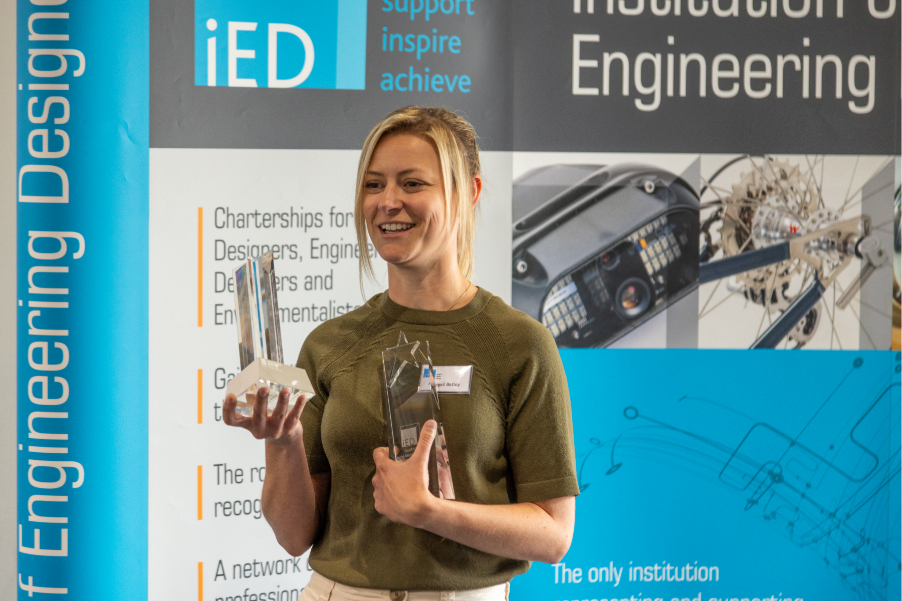 Engineering achievement being recognised at the IED Awards