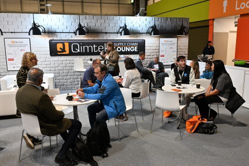 Visitors meeting at the Qimtek Meet the Buyer feature