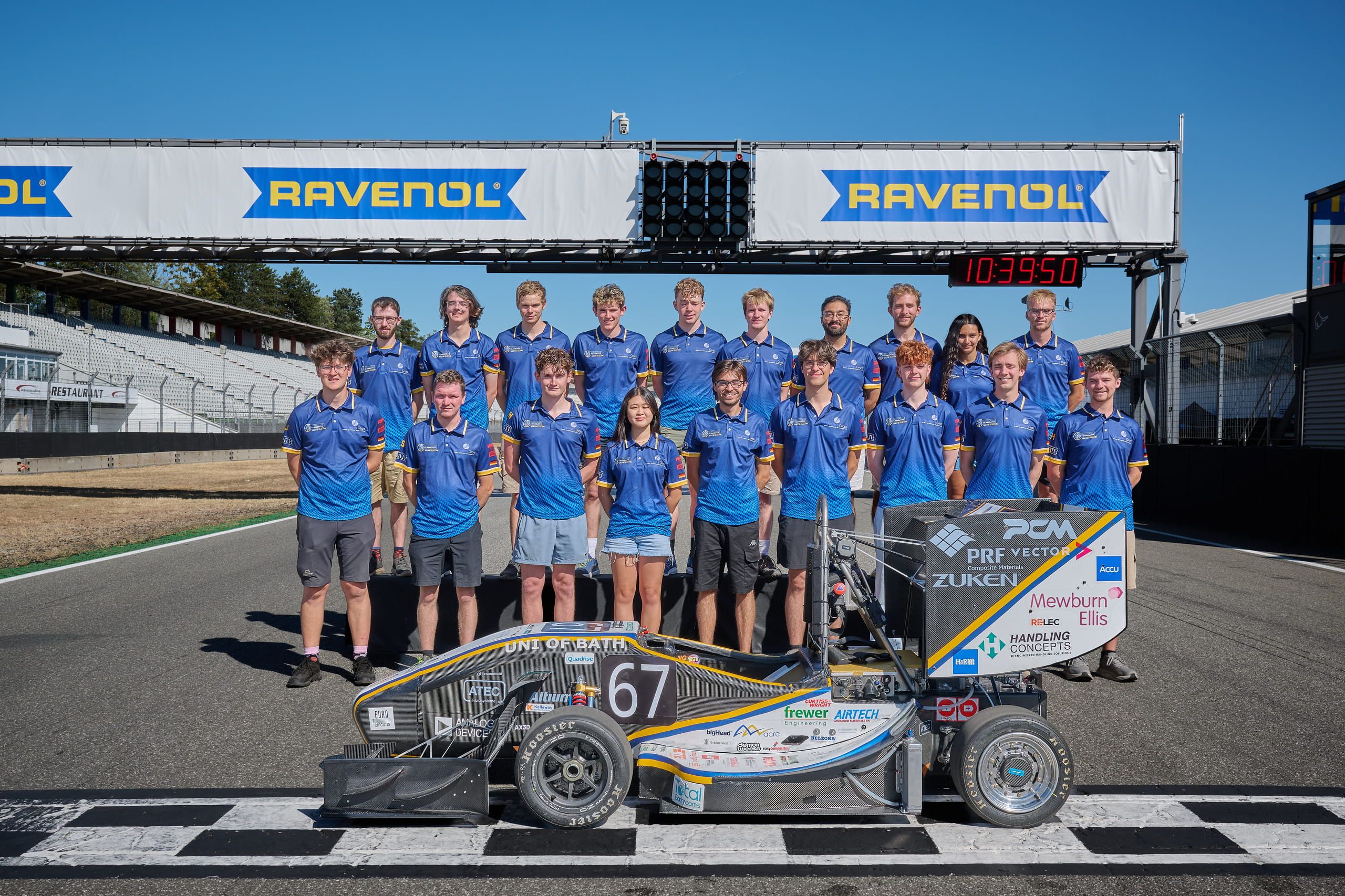 Bath Racing Electric Formula Student team
