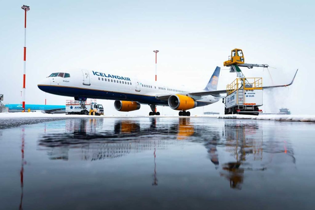 De-icing of an aircraft