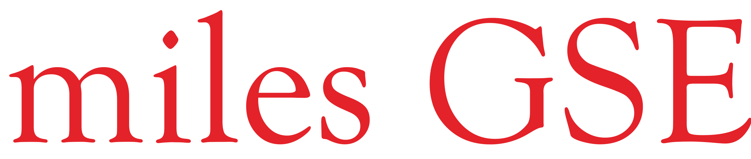 MILES LOGO
