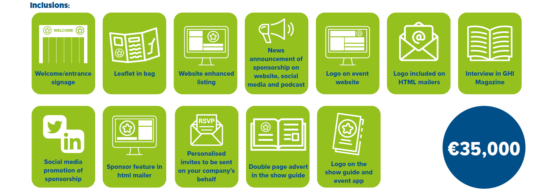 PLATINUM SPOSOR INCLUSIONS