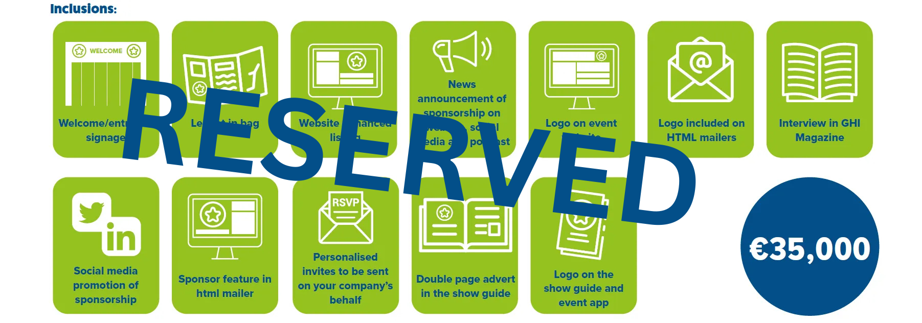 PLATINUM SPOSOR INCLUSIONS 