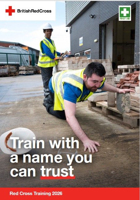 2026 British Red Cross Training brochure