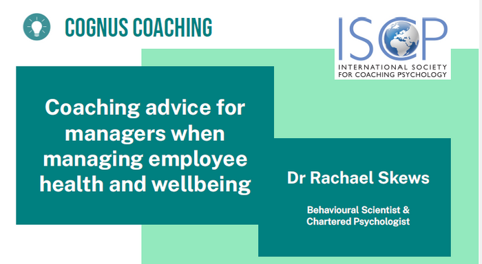 Coaching Advice for Managers When Managing Employee Health and Wellbeing
