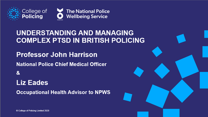 UNDERSTANDING AND MANAGING COMPLEX PTSD IN BRITISH POLICING