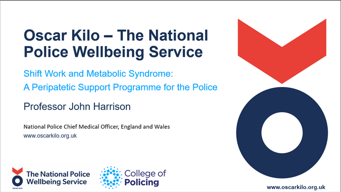 Shift Work and Metabolic Syndrome: A Peripatetic Screening Programme for the Police