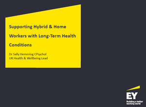 How Can Employers Support Home and Hybrid Workers With Long Term Conditions
