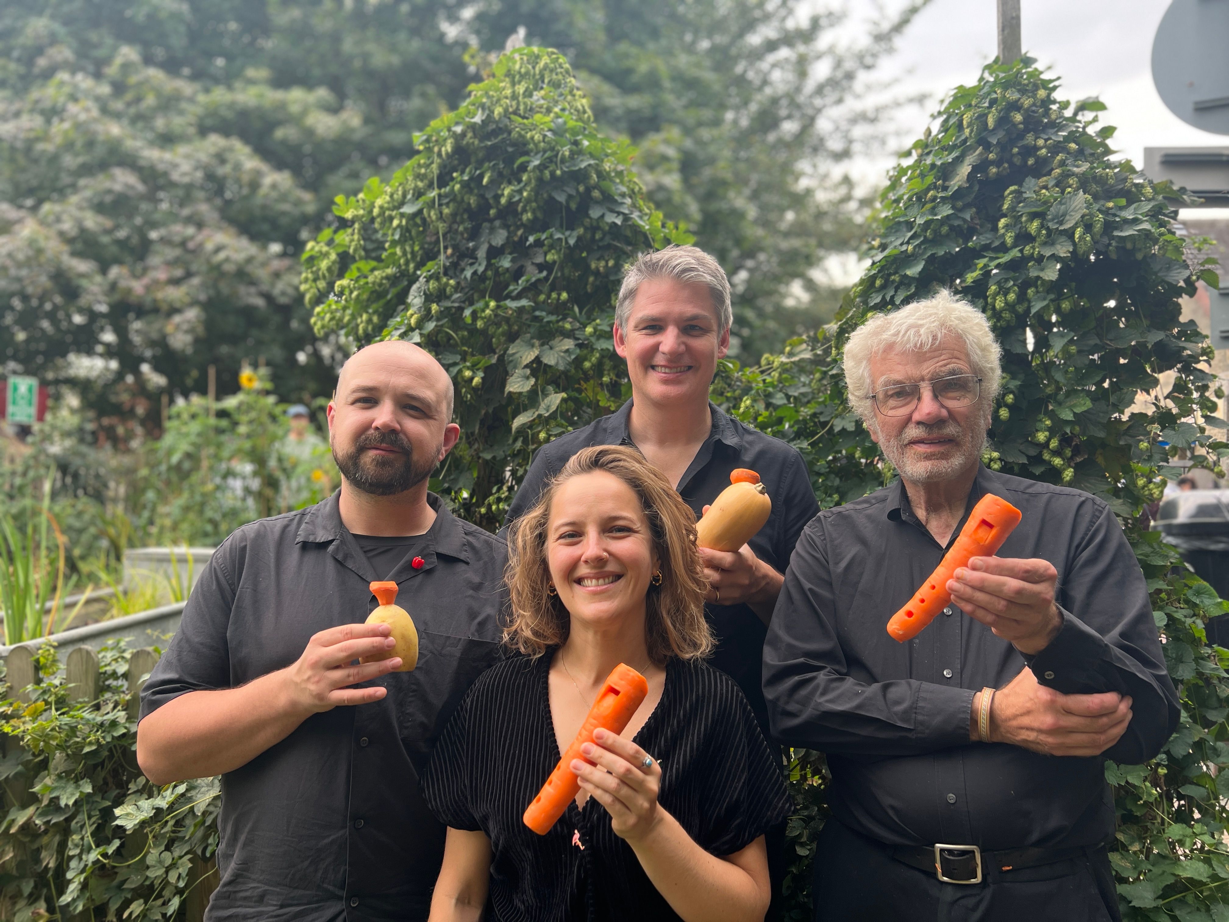 The London Vegetable Orchestra Members 