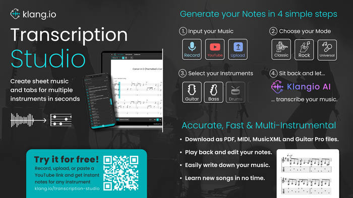 Klangio Transcription Studio