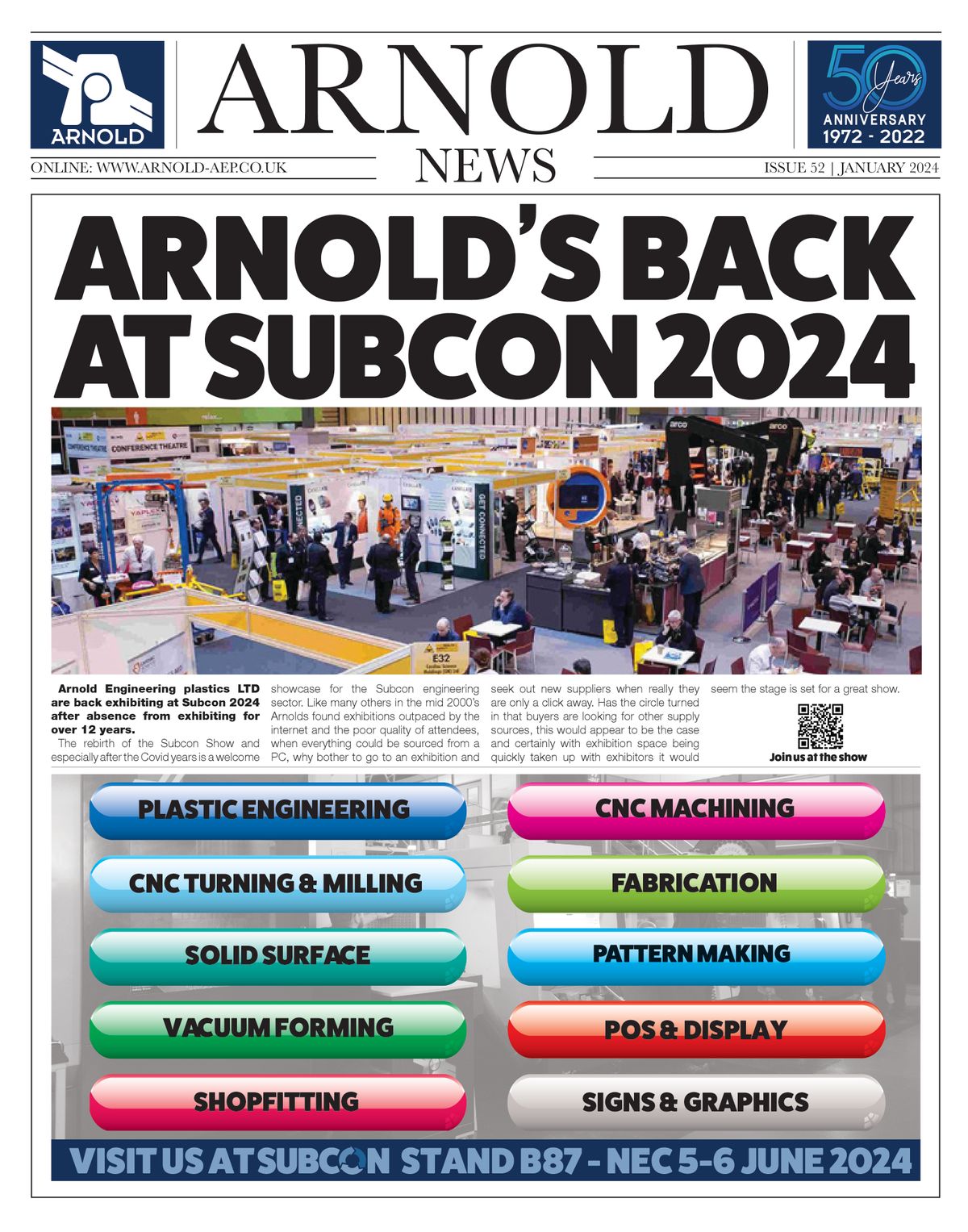 Arnold's Back At Subcon 2024