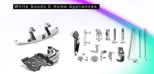 White goods and hardware diecast parts