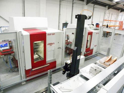 Röders Automated CNC Production Cell