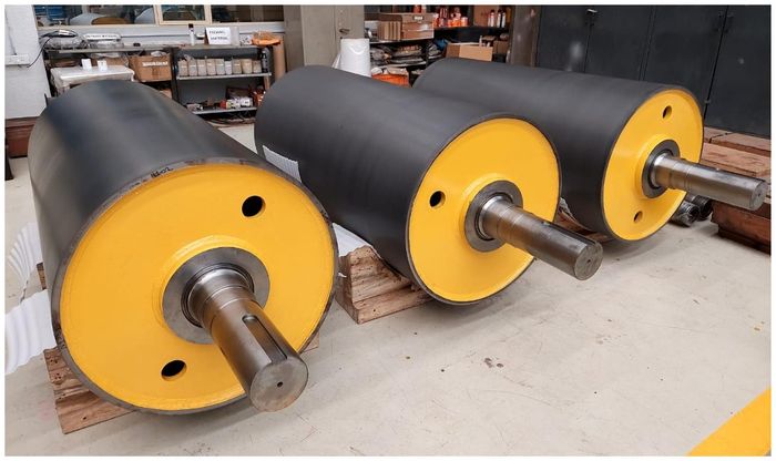 Complete Manufacturing of Coated Bridle Roll