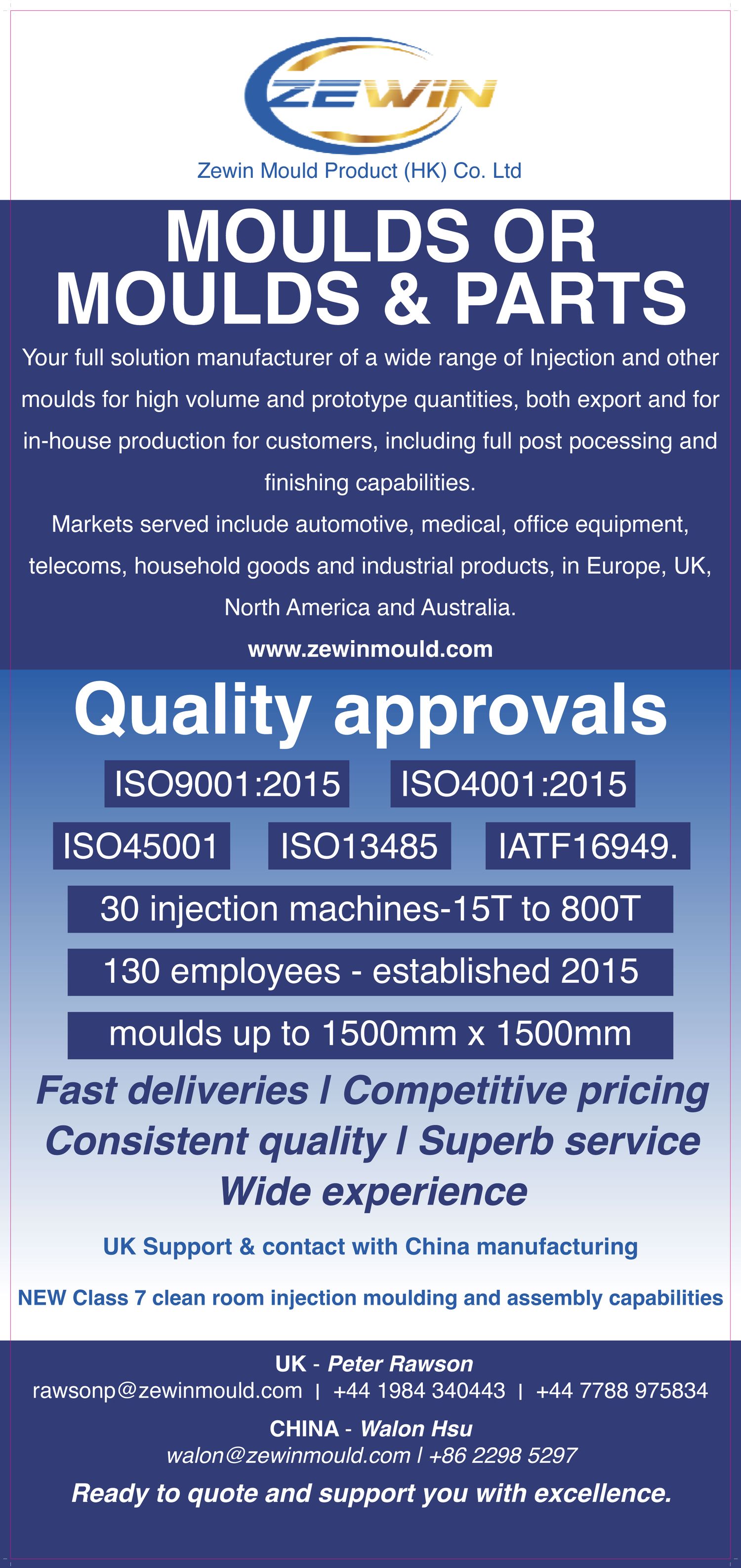 Zewin Mould - Moulds & Mouldings