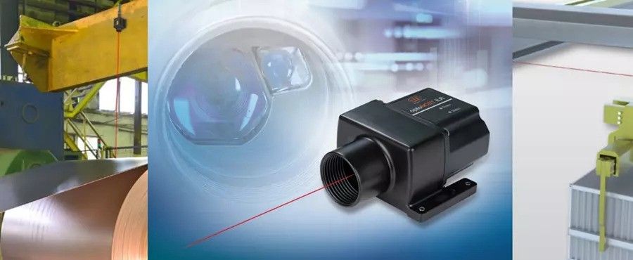 New enhanced laser sensor accurately measures distances to difficult surfaces or target objects up to 150 metres away