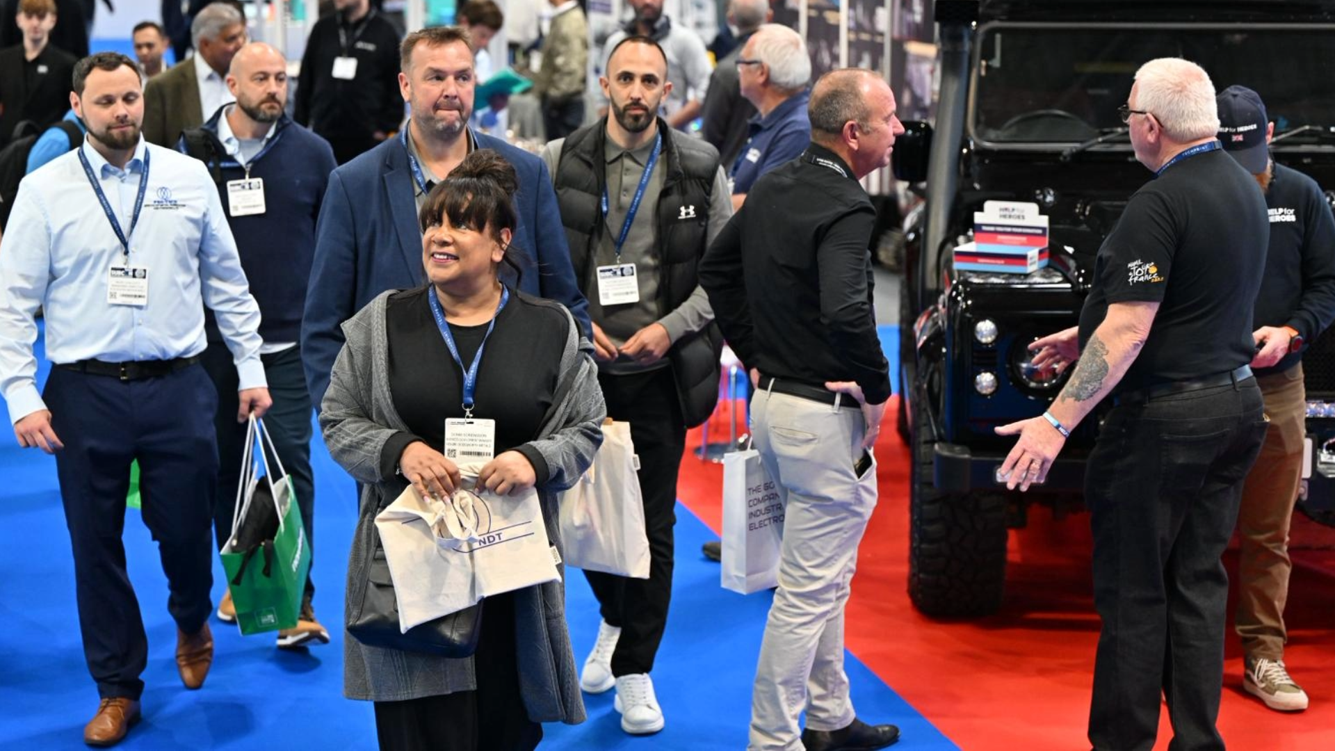 Subcon show floor