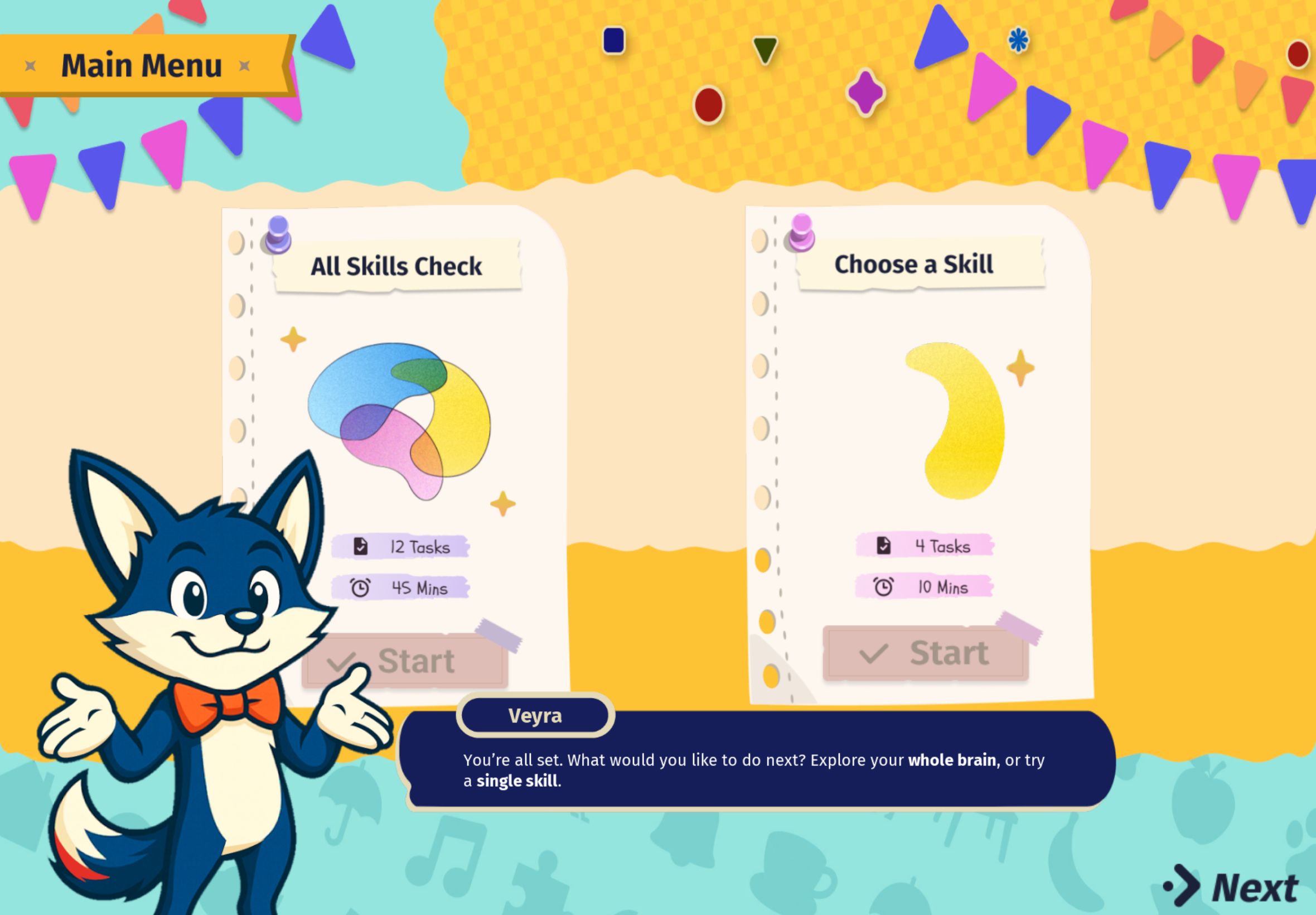 Pebble Cognitive Assessments for Secondary Schools