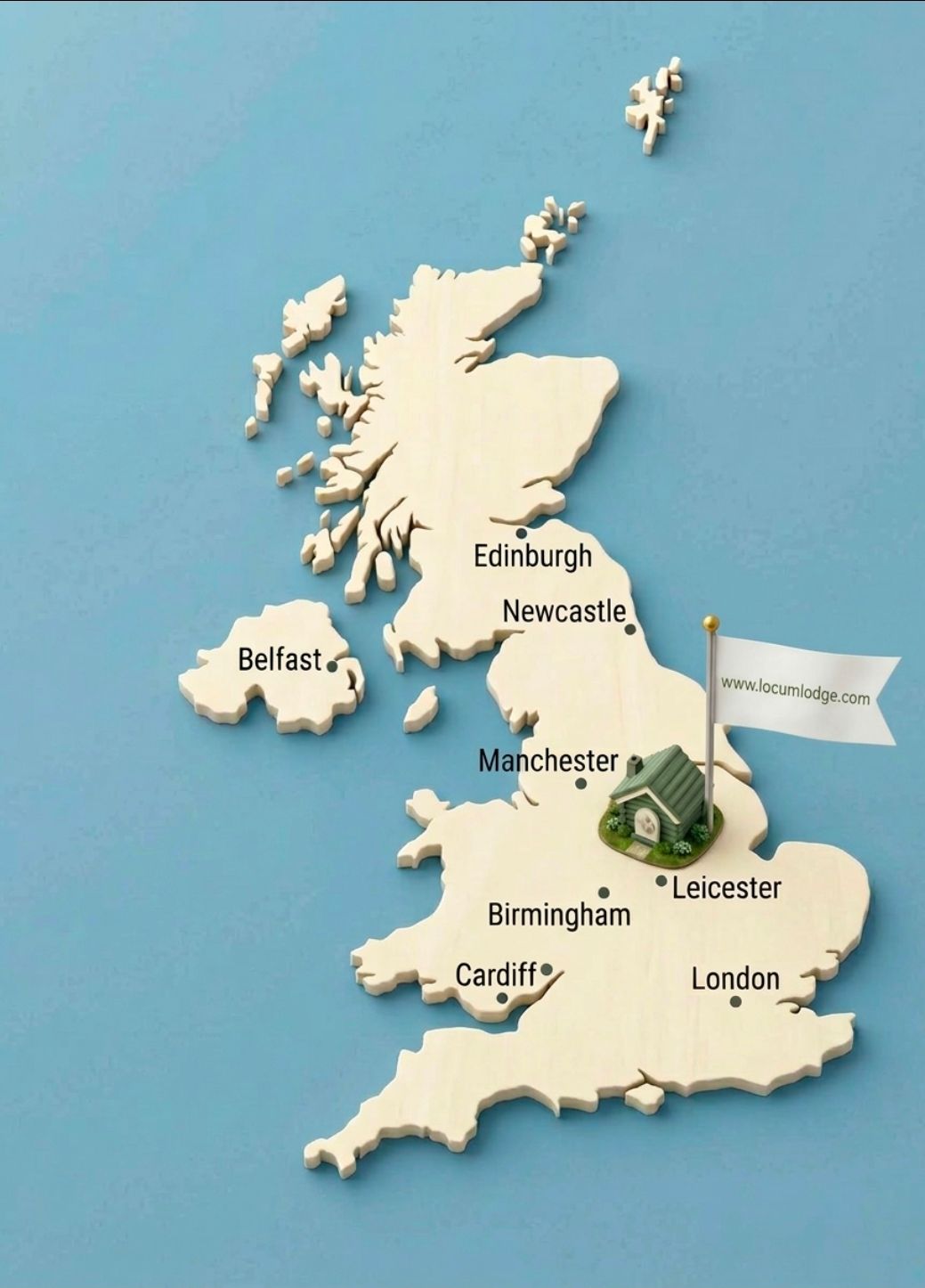 Locum Lodge is now available in the UK