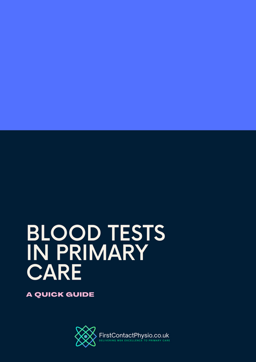 Blood Tests in Primary Care: A Quick Guide