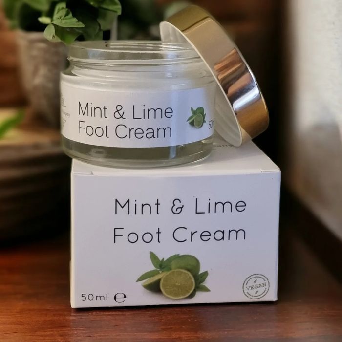 Mint and Lime Foot Cream
