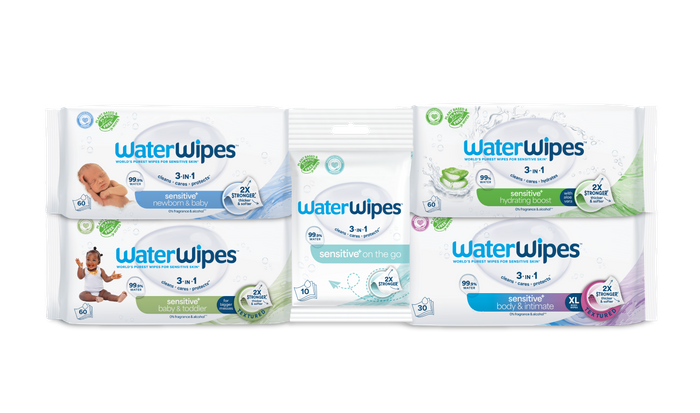 WaterWipes® Sensitive+ Newborn & Baby Wipes