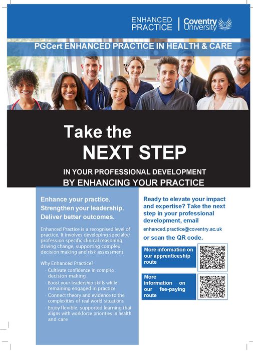 PGCert Enhanced Practice in Health & Care