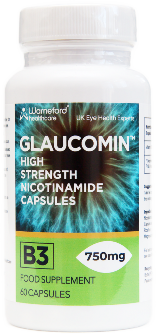 Glaucomin™ capsules 750mg nicotinamide B3
