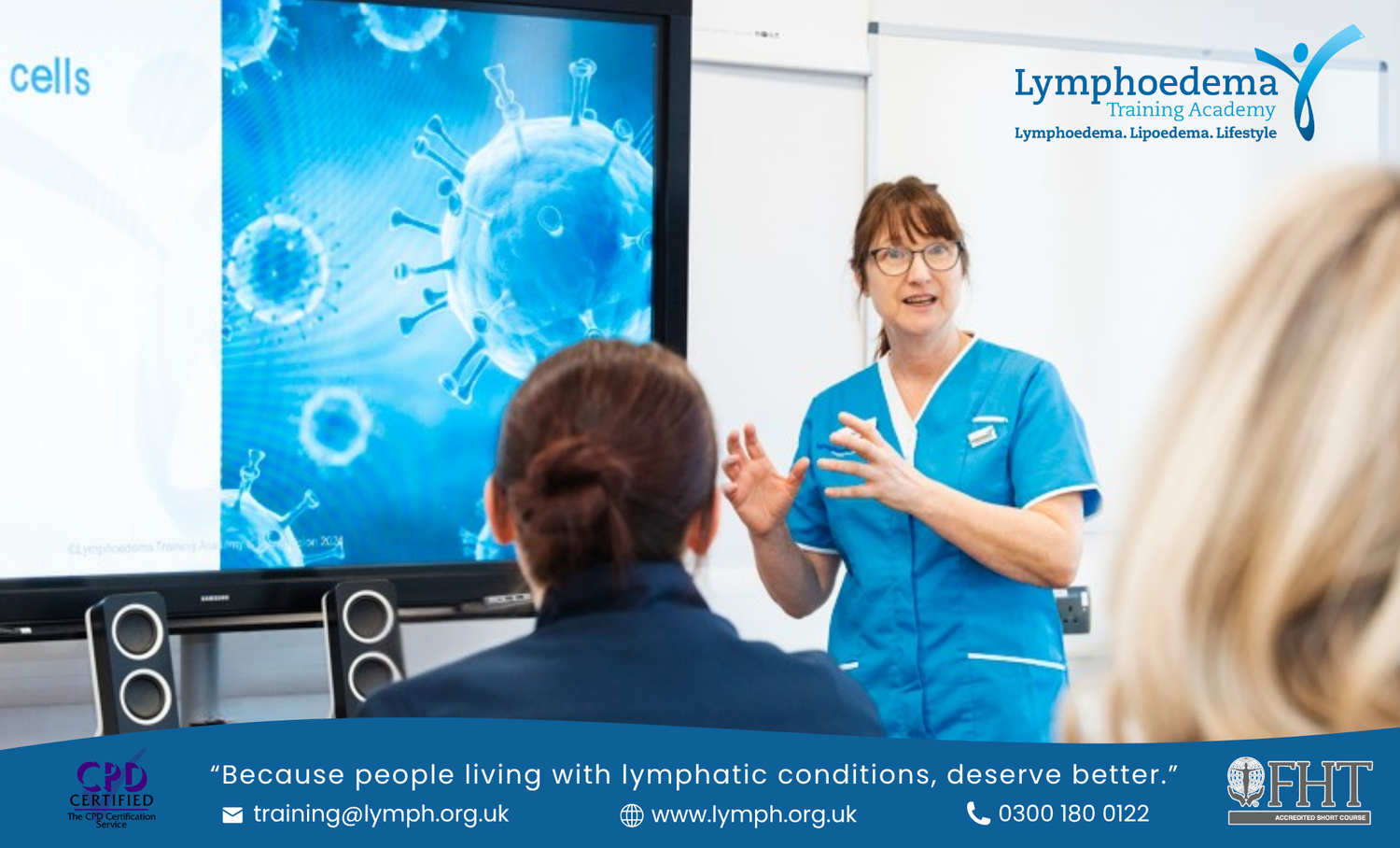 Cover image - Lymphoedema Training Academy